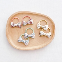 Girl Hair Tie Bow Floral Set (GPT9317)